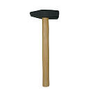 Молоток (Korvus) кованый квадратный боек, деревяная ручка,600г (3302036)