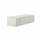 Кирпич бетонный облицовочный полнотелый М250 (Брикстоун) 250х95х65мм, серый, рваный ложок /400