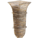 Плинтус ПВХ (Winart) - Угол внутренний 809 Дуб эллора h58мм, уп. 2 шт