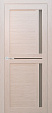 Дверь межкомнатная Медиана (Foret-Light) 2000х800мм, стекло матовое, Soft Wood, Лиственница крем