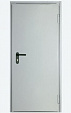 Дверь противопожарная ДПМ-01-EI60, 2070х880мм, ПРАВАЯ, металл/металл, RAL 7035