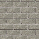 Кирпич бетонный облицовочный М150 (ЖБИ) 250х120х88мм 1,4НФ, серый, рваный угловой /400