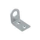 Проушина под навесной замок Кунгур, гнутая, цинк, 18x50мм