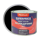 Грунт-эмаль 3в1 по ржавчине SUPERPRICE черный 1,9кг