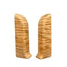 Заглушка к плинтусу ПВХ (Birch) 2105 Краков h58мм, левая-правая, уп. 2 шт