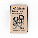 Штукатурка цементная Сибит 25 кг
