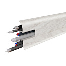 Плинтус ПВХ (Birch) 2101 Белград h58мм L2,2м, с кабель - каналом