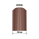 Евроштакетник ВЕРСАЛЬ 126мм h1,5м шоколад RAL 8017