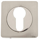 Накладка на цилиндр Инерта FZ14-HL SN/CP, квадрат, никель матовый/хром