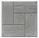 Плитка тротуарная (Анкор) "Калифорния-дерево" (300х300х30) серая /240