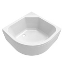 Поддон душевой (Triton) 900х900, высокий, полукруглый, экран, сифон, каркас в комплекте