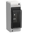 Корпус под автомат КМПн UNION Mini (IEK) 2 модуля, прозрачная крышка, пластик, IP30 (UIM-KP72-N-02-20-K01)