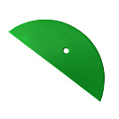 Заглушка для конька шиферного (Волнаколор) зеленый 0,082х0,205х0,0052м