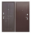 Дверь входная Гарда 8мм (Ferroni) металл 0,8мм/МДФ, Антик медь/Венге 2050х960мм, ЛЕВАЯ