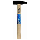 Молоток слесарный Vertextools, квадратный боек, деревянная рукоятка, 400г