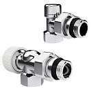 Термостатический набор осевой Royal Thermo Design 1/2"М30х1,5, хром