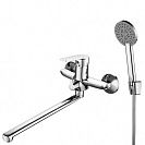 Смеситель для ванны GrossAqua Dyno, со встроенн. дивертором (7121285C-35F)