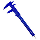 Штангенциркуль пластиковый Vertextools, 150мм