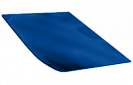 Лист оцинкованный 2х1,25м ЭКОНОМ синий RAL5005, в пленке