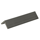 Уголовой профиль для террасной доски CM Decking, цвет Смок Грей 2000х50х38мм