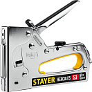 Степлер строительный Stayer Hercules-53, тип скоб 53 (6-14мм), 13 (6-14мм), тип гвоздя 300 (10-15мм)