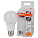 Лампа светодиодная (OSRAM) Е27, 10Вт, 4000К, 800лм, груша, нейтральный свет