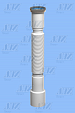 Гибкая труба для канализации 1 1/2"х40/50 (К 106)