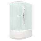 Душевая кабина Domani-Spa Delight-128 1200х800х2180мм, правая, душ, матовое стекло, высокий под.