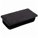 Заглушка для трубы, 80х40мм, пластик