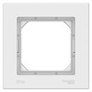 Рамка одноместная Atlas Design Aqua IP44 (Systeme Electric/Schneider Electric), белая (ATN440101)