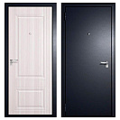 Дверь входная Элит Строй (Сибирь-Профиль) металл/МДФ, Антик серебро/Беленый дуб 2050х860мм, ЛЕВАЯ