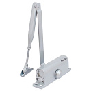 Доводчик дверной Булат Ультимейт ДД-100, морозостойкий до -42°, серебро, до 120кг