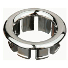 Втулка для перелива умывальника, хром