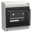 Корпус под автомат КМПн UNION Mini (IEK) 6 модулей, прозрачная крышка, пластик, IP30 (UIM-KP72-N-06-20-K01)