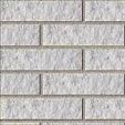 Кирпич бетонный облицовочный полнотелый М250 (Брикстоун) 250х95х65мм, серый (белый цемент), рваный ложок /400