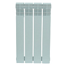 Радиатор биметаллический 80/500, 4 секции, Halsen, Россия