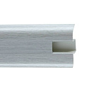 Плинтус ПВХ (ROYCE) 854 Аустер h58мм L2,2м, с кабель - каналом