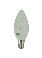 Лампа LED IEK ECO C35 Е14, 5 Вт, 3000К, 450лм, свеча