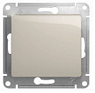 Выключатель одноклавишный встраиваемый Glossa (Systeme Electric/Schneider Electric), молочный (GSL000911)