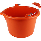 Ведро строительное ударопрочное (Декор) для красок и смесей, 12л