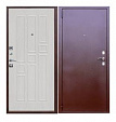 Дверь входная Гарда 8мм (Ferroni) металл 0,8мм/МДФ, Антик медь/Белый ясень 2050х860мм, ЛЕВАЯ