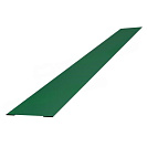 Планка крепежная забора-жалюзи 60мм L2,5м 0,5мм, зеленый мох RAL6005