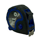 Рулетка (Т4Р) обрезиненный корпус, 3 фиксатора, магнит, 7,5мх25мм (2501513)