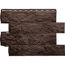 Фасадная панель Туф эко (Альта Профиль) 0,8х0,59м, коричневый