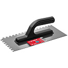 Гладилка зубчатая (Зубр) 130х270мм зуб 8х8мм, нержавеющая сталь