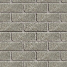 Кирпич бетонный облицовочный М150 (ЖБИ) 250х120х88мм 1,4НФ, серый, рваный угловой /400