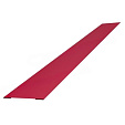 Планка крепежная забора-жалюзи 60мм L2,5м 0,5мм, вишневый RAL3005