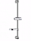Стойка для душа GrossAqua Optima-Loft, с мыльницей (GA108/GA298)