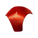 Разветвитель коньковых элементов вальмовый (Волнаколор) красно-коричневый 0,39х0,39х0,0052м