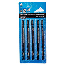 Пилки для электролобзика по дереву и металлу Vertextools, T345XF, чистый рез, 110/135мм, 5шт